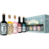 Ferdinand’s Experience Set | 5 x 50ml | Bunte Vielfalt des Ferdinand's Sortiments | Set mit Gin und Wermut | Mit Botanicals aus der Saar Region