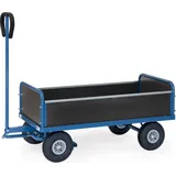FETRA Handwagen Stahl 1200 x 650 mm blau 500 kg