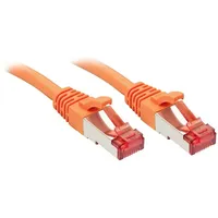 Lindy 47815 RJ45 Netzwerkkabel, Patchkabel CAT 6 S/FTP Orange