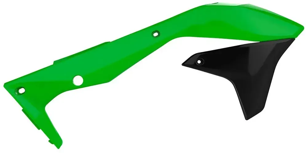Polisport Off Road Kawasaki Kx450f 16-18 Kühlerverkleidungen - Green 05 / Black - One Size