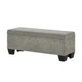 Boxi Bettbank mit Stauraum Boxi , grau , Maße (cm): B: 123 H: 47 T: 42.0