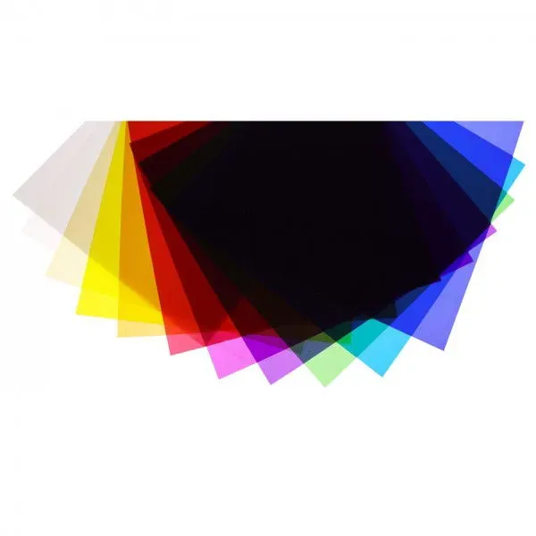 Helios Studiofilter-Set 30x30 cm - 11 Stück