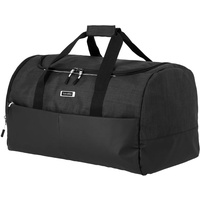 travelite 50 cm Reisetasche / Rucksack mit Aufsteckfunktion, Gepäck Serie PROOF: Weichgepäck Reisetasche in frischen Kontrastfarben, 092305-01, 44 Liter, 0,9 kg, schwarz