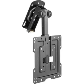 conecto TV-Wandhalterung conecto Deckenhalterung für Fernseher, klappbar, höhenverstellbar, (bis 43 Zoll) schwarz