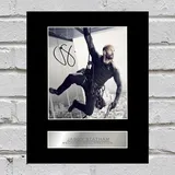 Jason Statham Fotodruck mit Autogramm, Resurrection, mit Passepartout