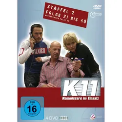 K 11 - Kommissare im Einsatz, Staffel 2, Folge 21-40 [4 DVDs] | Zustand: Neu & original versiegelt