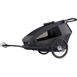 Croozer Kid Yuuna Kinderanhänger schwarz 2025