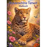 dhamma verlag Wunderschöne Tierwelt Malbuch 50 St.