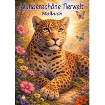 dhamma verlag Wunderschöne Tierwelt Malbuch 50 St.