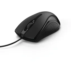 Hama Maus MC-200 00182602 USB optisch 3Tasten kabelgebunden schwarz
