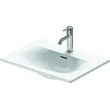 Duravit Viu Einbauwaschtisch 0385600000 1 Hahnloch, weiß, 60x45cm, mit Überlauf, ohne Hahnlochbank