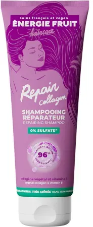 Energie Fruit Reparierendes Shampoo Kollagen Vitamin B Sulfatfrei Stark Geschädigtes Haar 250ml