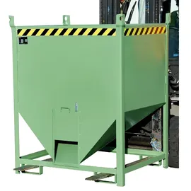 Bauer Südlohn Silobehälter SGS 75, lackiert, Lichtblau