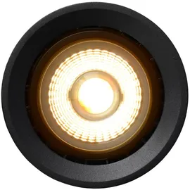 LUCIDE FEDLER 1x12W rund Aluminium Schwarz