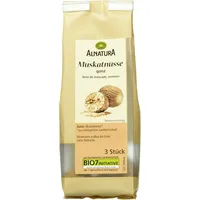 Alnatura Bio Muskatnüsse ganz, 3 Stück