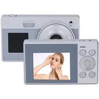 Digitalkamera, FHD 1080P 48 MP Kinderkamera, Anti-Shake-Vlogging-Kamera mit 16-fachem Digitalzoom, Integriertem Mikrofon-Fülllicht, Kompakte Kleine Kamera für Kinder, Jungen und