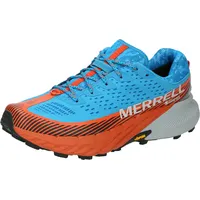 Merrell Agility Peak 5 GTX (wasserdicht, Rock Plate) hellblau/orange