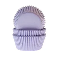 House Of Marie 50 Muffinförmchen, Flieder