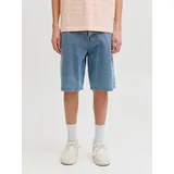 Jack & Jones Junior JJIALEX JJORIGINAL Shorts Blau 140