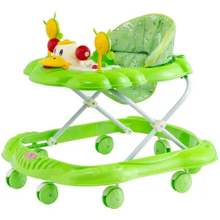 Lauflernwagen Babywalker mit Spielset Lauflernwagen Gehfrei Baby Kinder GREEN