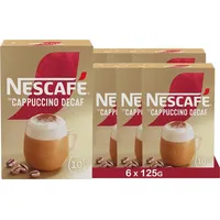 NESCAFÉ Gold Typ Cappuccino Entkoffeiniert (6 x 10 x 12,5g)
