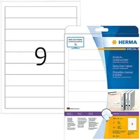 Herma 225 HERMA Einsteck-Rückenschilder 5122 weiß für 4,5 cm