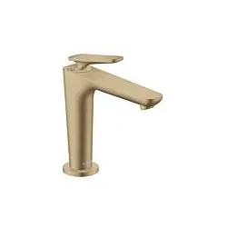 hansgrohe Axor Citterio C CoolStart Waschtischarmatur 49040140 ohne Struktur, brushed bronze, Ausladung 135mm, Ablauf unverschließbar
