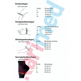 Antar Sprunggelenkbandage 1 St schwarz