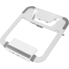 Digitus Variabler Notebook-Ständer mit integrierter USB-C Docking Station, 8-Port