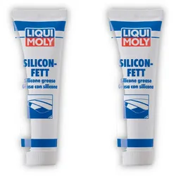 2x 100g LIQUI MOLY 3312 Silicon-Fett transparent Silikonfett Schmierung