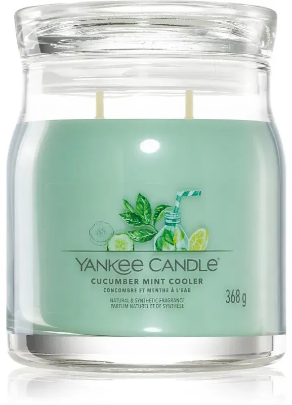 Yankee Candle Cucumber Mint Cooler Duftkerze Signature 368 g