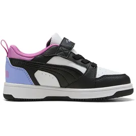 Puma Rebound V6 Lo Jelly Heaven White/Black-Intense Lavender 35