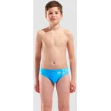 Badehose Slip Jungen arena Kikko V Print - Turquoise-white - 152