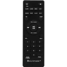 Soundmaster DAB+ Radio mit CD Player DAB980 schwarz - Silber