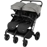 BabyGO Geschwisterbuggy GoTwice, grey