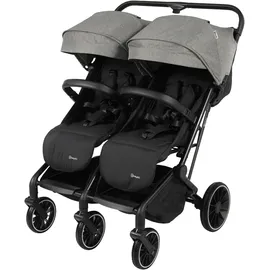 BabyGO Geschwisterbuggy GoTwice, grey