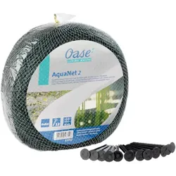 Oase Aquanet Teichnetz 2, idealer Schutz von Teichen, passend für Teiche bis max. 4 x 8 m, 53752