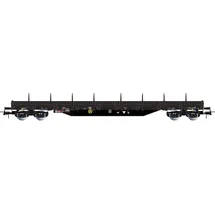 Rivarossi 4-achs. Rungenwagen Typ Res HR6670 dunkelgrau Ep. VI H0