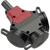 PCE PCE, Netzstecker + Netzkupplung, PC Electric 24311-sc 3fach-Kupplung