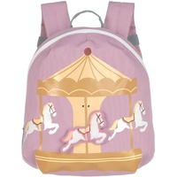 Lässig Kinderrucksack für Kita Kindertasche Krippenrucksack mit Brustgurt, 20 x 9.5 x 24 cm, 3,5 L/Tiny Backpack Carousel