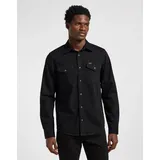 LEE Jeanshemd im Western Style in Schwarz-3XL