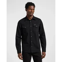 LEE Jeanshemd im Western Style in Schwarz-3XL