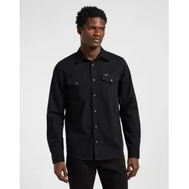 LEE Jeanshemd im Western Style in Schwarz-3XL