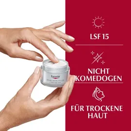 Eucerin Hyaluron-Filler + Volume-Lift Tagespflege Creme für trockene Haut LSF 15 50 ml