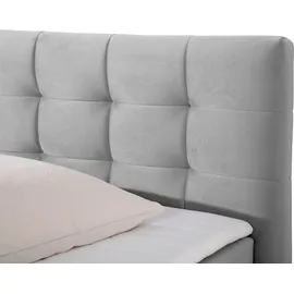 Home Affaire Boxspringbett HOME AFFAIRE "Moulay", grau, B:214cm L:211cm, Komplettbetten, Boxspringbett, inkl. Topper, in 3 Härtegraden, TFK auch in Härtegrad 4