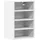 vidaXL Hängeschrank Holzwerkstoff 40x29,5x60 cm Weiß