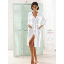 Witt Weiden Bademantel in weiß 40/42,