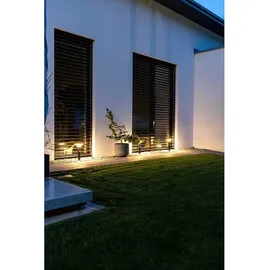 LEDVANCE Endura Style Solar Double Circle 40cm 6W Schwarz