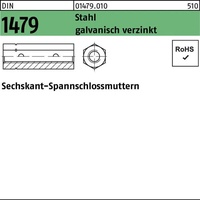Industrial Quality Supplies Sechskantmutter DIN 1479 M 12 x