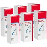 6er Set NASENSPRAY AL 0,1% (6x10ml)